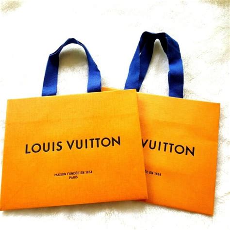 louis vuitton paper bag ebay